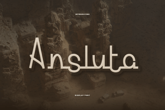Ansluta: A Premium Display Font for Business Branding