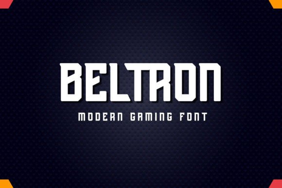 Beltron: A Modern Display Font for Campaigns