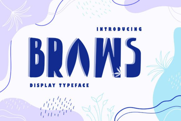 Braws: The Modern Display Font for Bold Campaigns