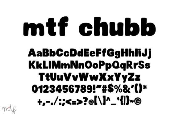 Chubb Font: A Fun Display Typeface for Small Business Branding