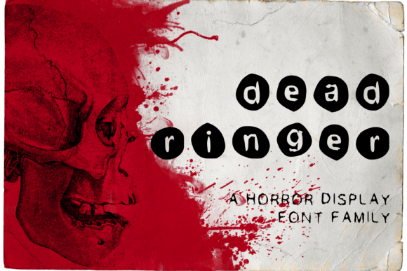 Dead Ringer: A Spooky Display Font for Horror Campaigns