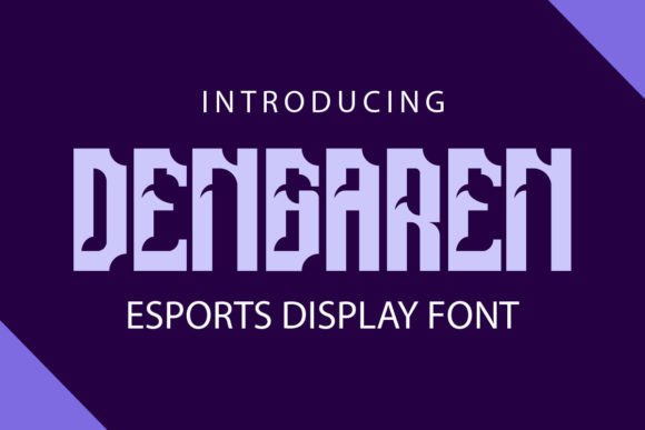 Dengaren: A Bold Display Font for Editorial Impact