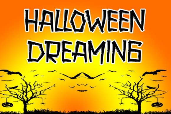 Halloween Dreaming: A Fresh Display Font for Makers