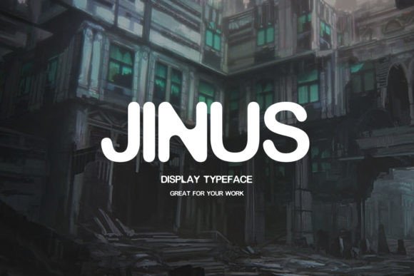 Jinus: A Whimsical Display Font for Small Brands
