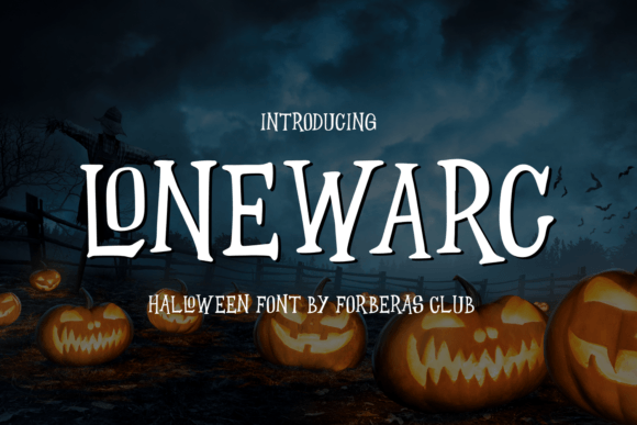 Lonewarc: A Bouncy Display Font for Makers