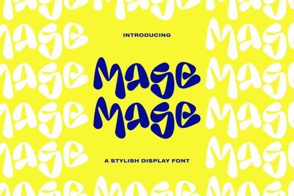 Mage: A Premium Display Font for Business Branding