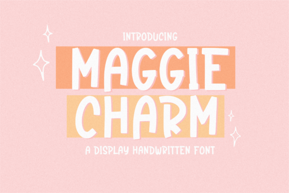 Maggie Charm: A Playful Display Font for Your Brand