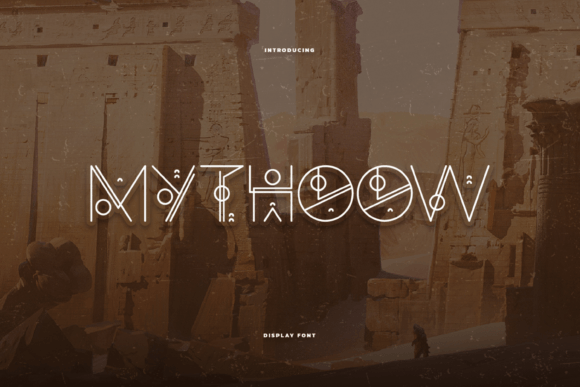 Mythoow: A Stunning Display Font for Crafters