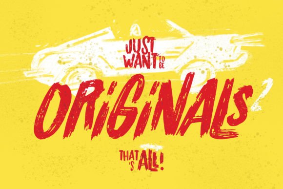 Originals 2: A Playful Display Font for Makers