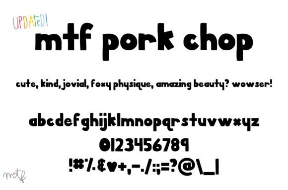 Pork Chop: A Bold Display Font for High-Impact Campaigns
