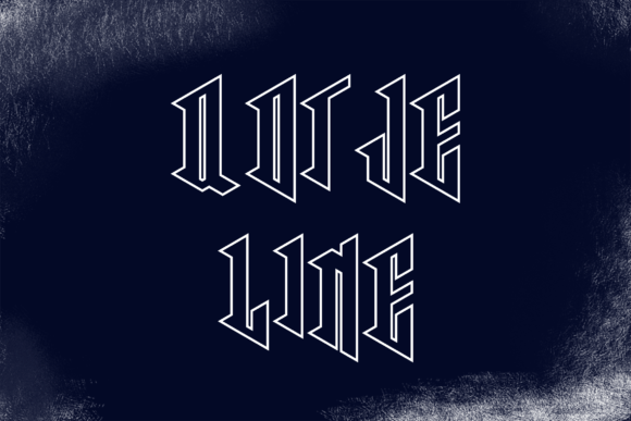 Qotjeline: A Quirky Display Font for Web Design