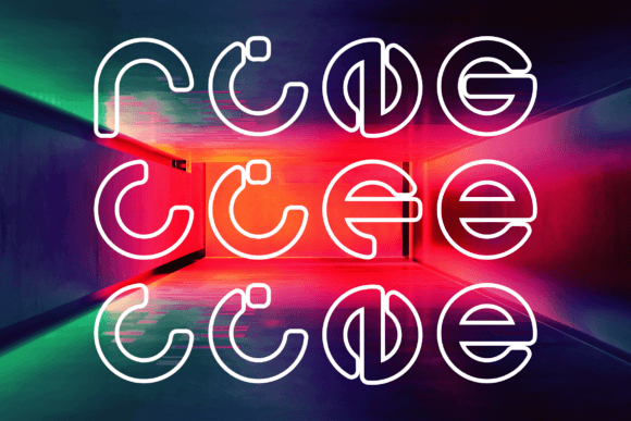 Ringlifeline: A Friendly Display Font for Makers