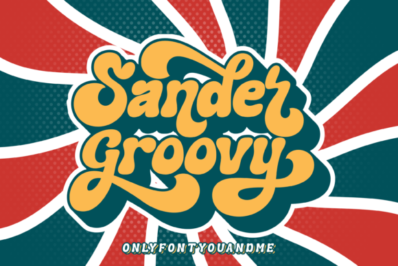 Sander Groovy: A Playful Display Font for Web Design