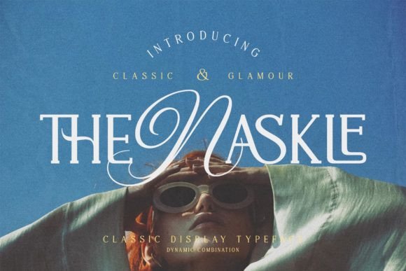 Thenaskle: The Modern Display Font for Campaigns