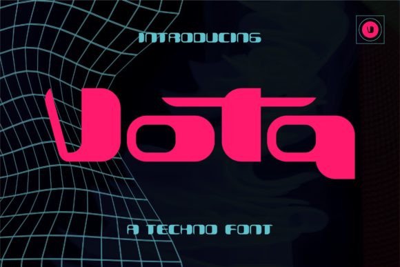 Vota: A Modern Display Font for Bold Campaigns