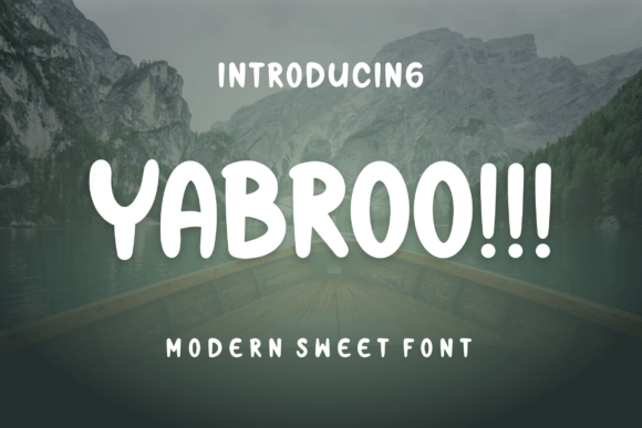 Yabroo: The Bold Display Font for Strong Branding
